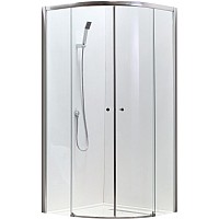 Душевой уголок Adema Glass-100 / AG5122-100 (прозрачное стекло)