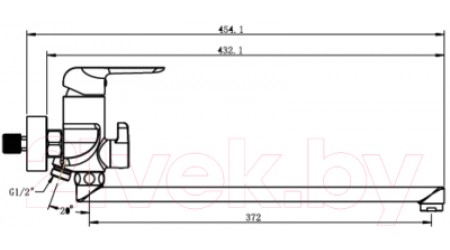 Смеситель Kaiser Glory 69055 