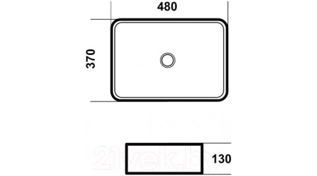 Умывальник Grossman GR-3016SB