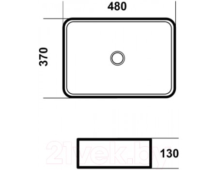 Умывальник Grossman GR-3016SB