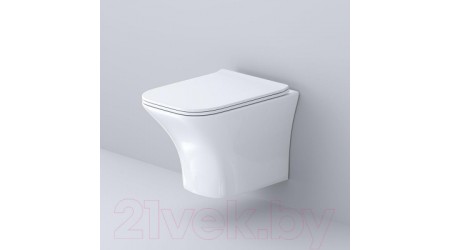 Унитаз подвесной Grossman GR-4476S (с сиденьем)