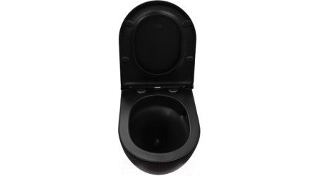 Унитаз подвесной Azario Grado AZ-0046-UQ1-MB (черный)