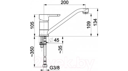 Смеситель Armatura Granat 5523-915-00 