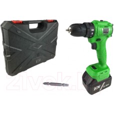 Аккумуляторная дрель-шуруповерт Zitrek Greenpower 20 Pro / 063-4060