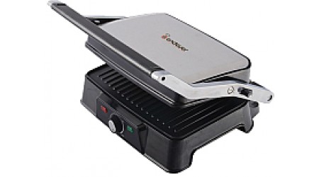 Электрогриль Endever Grillmaster 220 (серебристый/черный)