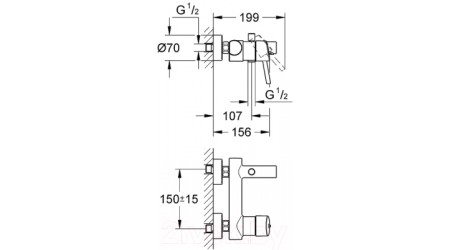 Смеситель GROHE Concetto 32211001 