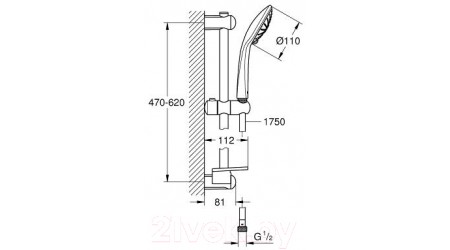 Душевой гарнитур GROHE Euphoria 27231001