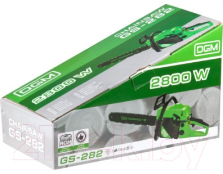 Бензопила цепная DGM GS-282