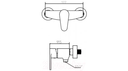 Смеситель Kaiser Guss 68077 