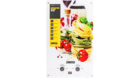 Газовая колонка Zanussi GWH 10 Fonte Glass La Spezia