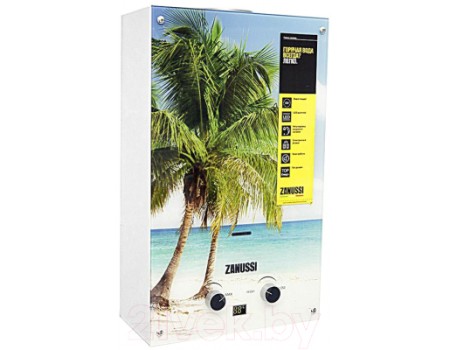 Газовая колонка Zanussi GWH 10 Fonte Glass Paradiso