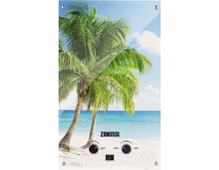 Газовая колонка Zanussi GWH 10 Fonte Glass Paradiso