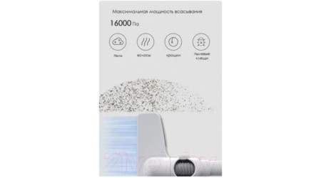 Вертикальный пылесос Lydsto Handheld Vacuum Cleaner H3 / YM-SCXCH302 (белый)