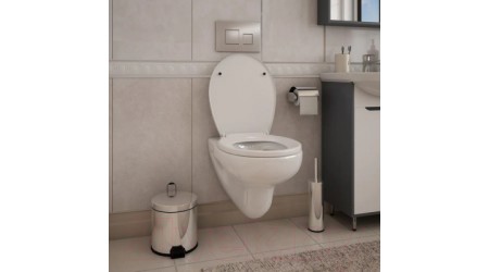 Унитаз подвесной Teymi Hanna Pro / T40901 (с сиденьем)