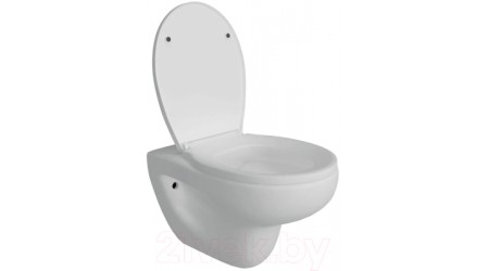Унитаз подвесной Teymi Hanna Pro / T40901 (с сиденьем)