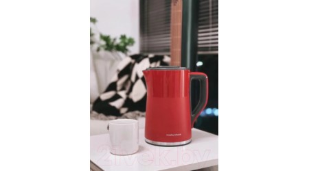 Электрочайник Morphy Richards Harmony MR6070R (красный)