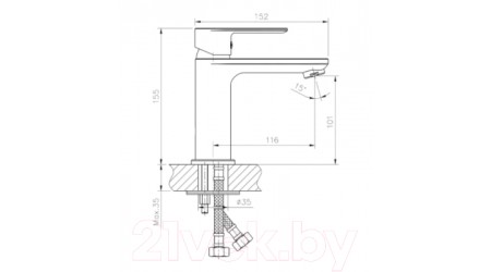 Смеситель Haiba HB10505-8 