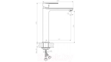Смеситель Haiba HB11505-8 