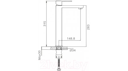 Смеситель Haiba HB11803-2 