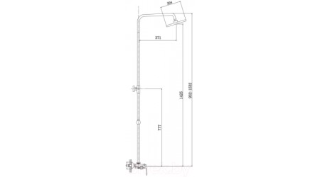 Душевая система Haiba HB23505-8