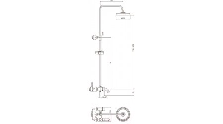 Душевая система Haiba HB2407