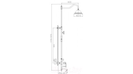 Душевая система Haiba HB24181-5