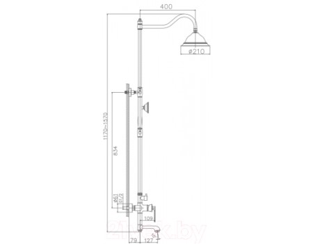 Душевая система Haiba HB24181-5