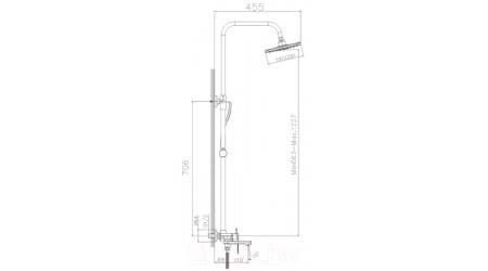 Душевая система Haiba HB24505-3