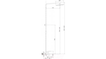 Душевая система Haiba HB24803