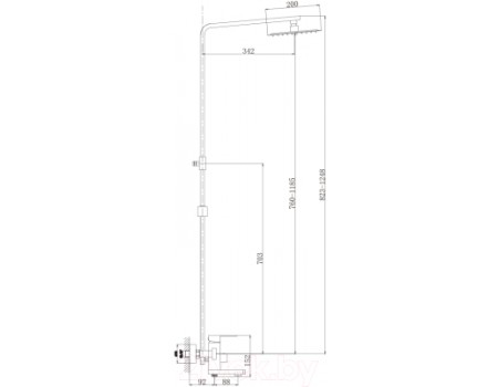 Душевая система Haiba HB24803