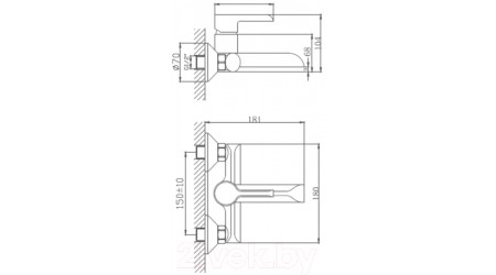 Смеситель Haiba HB60805-7 