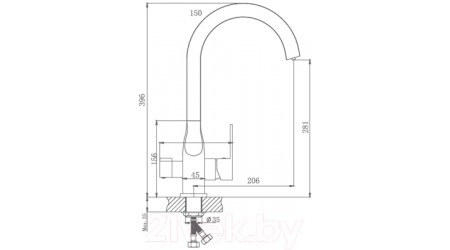 Смеситель Haiba HB76533-3 