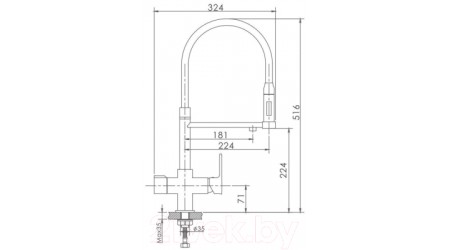 Смеситель Haiba HB76854 