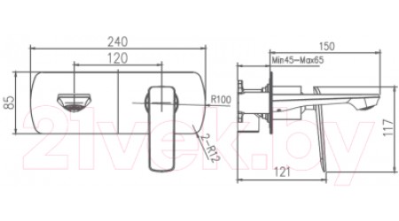 Смеситель Haiba HB80548-7 