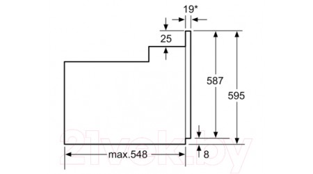 Электрический духовой шкаф Bosch HBF134ES1