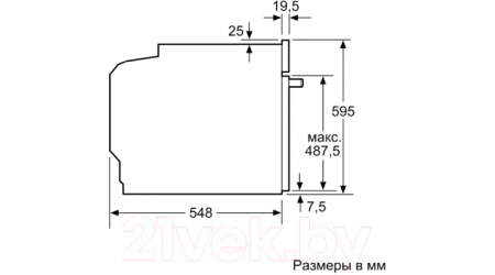 Электрический духовой шкаф Bosch HBG578FS6R