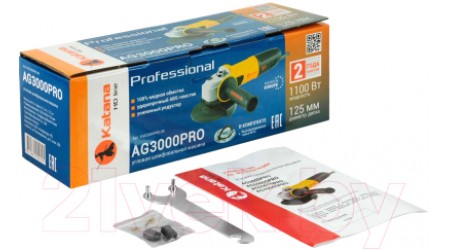 Угловая шлифовальная машина Katana HD Line AG3000-1 Pro