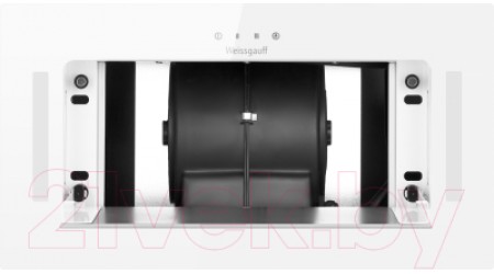 Вытяжка скрытая Weissgauff Heavy 600 Touch White Glass