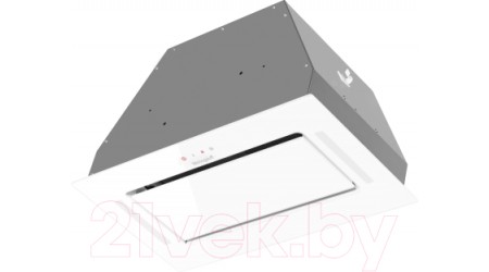 Вытяжка скрытая Weissgauff Heavy 600 Touch White Glass