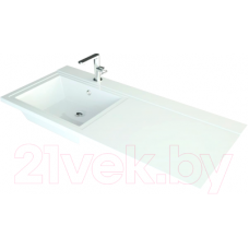Умывальник Teymi Helmi 110x48 / T50305 (левый, литьевой мрамор)