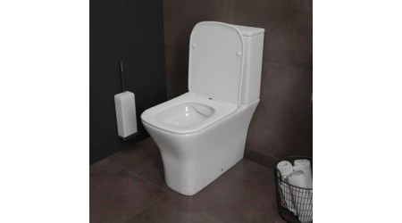 Унитаз напольный Teymi Helmi Pro / T40305 (с сиденьем)