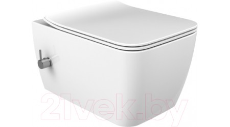 Унитаз подвесной CeraStyle Hera HC01706PH00 (белый, без сиденья)