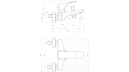 Смеситель Deante Hiacynt BQH 010M 