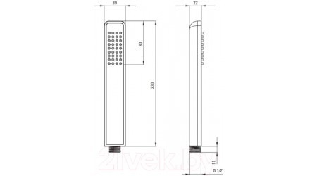 Смеситель Deante Hiacynt BQH A13M 