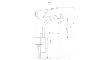 Смеситель Deante Hiacynt BQH A20M 