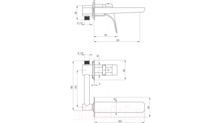 Смеситель Deante Hiacynt BQH N54L 