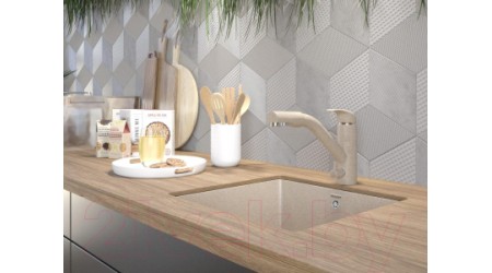 Смеситель Paulmark Hissen He213017-302 (песочный) 