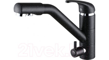 Смеситель Paulmark Hissen He213017-308 (черный) 