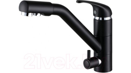 Смеситель Paulmark Hissen He213017-401 (антрацит) 