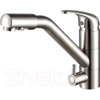 Смеситель Paulmark Hissen He213017-NI (никель)